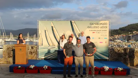 Victor Carrión y Horacio Pequeño, campeones gallegos A Dos ORC. YAGO CRESPO.