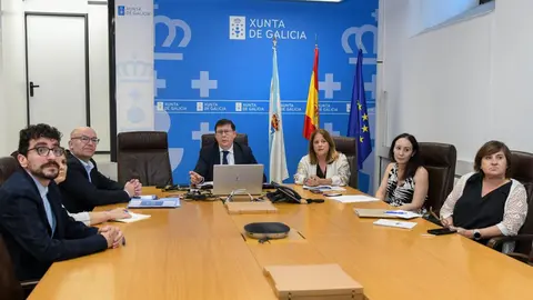 Encuentro clave: Xunta y CEG colaboran por la agilización administrativa.