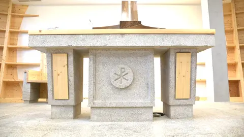 Altar de la capilla del Cristo de las Angustias