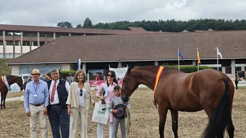 Campeona del IX Campeonato de España Pura Raza Española - Fiesta de Centurión,