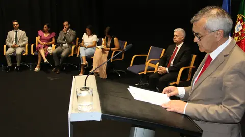 Discurso del Presidente de la Cámara: Olegário Gonçalves comparte la visión de futuro del municipio y los logros de la gestión.