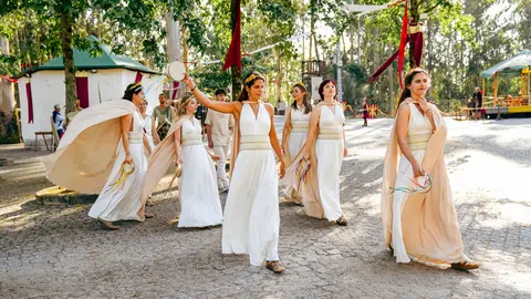 Inmersión histórica: Detalles y personajes de época, parte de la inmersión cultural que ofrece la Galaicofolia en Esposende hasta el 20 de julio.