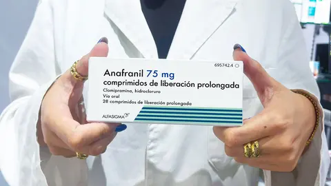 Anafranil: Uno de los antidepresivos más afectados por la escasez en las farmacias de Galicia, con un 27% de las faltas reportadas.