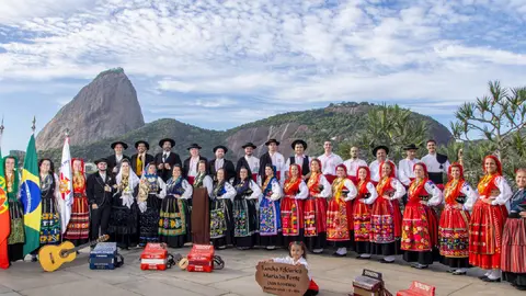 El talento de Francia, Brasil y España se unió en Ponte de Lima para celebrar la música y la amistad. ¡Una noche para recordar!