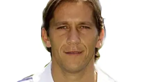 O ex-futbolista Michel Salgado, a quen o Concello de As Neves acaba de nomear "Fillo Predilecto" da localidade en recoñecemento á súa traxectoria profesional e persoal.