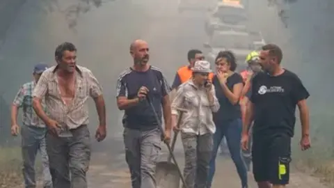 Ourense, la provincia más castigada por el fuego.