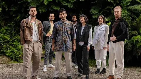 De Ninghures, la banda de folk gallego que actúa este fin de semana en Salvaterra de Miño, dentro del programa +Música de la Deputación de Pontevedra.