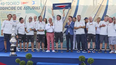 Aceites Abril de Luis y Perez Canal ganadores absolutos del Príncipe de Asturias. LALO R VILLAR.