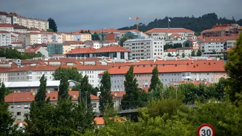 Poligono de Fontiñas, en Santiago de Compostela.