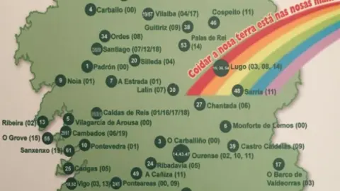 "25 anos de compromiso cos concellos galegos, con Galicia e coa saúde ambiental planetaria”, dise no programa.