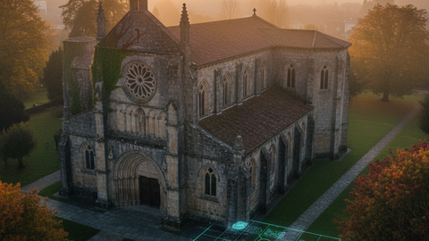 Paso adelante en la recuperación de Santa Clara. La inversión de 311.000 euros en el servicio de excavación arqueológica permitirá elaborar el proyecto para que el convento se reabra al público.