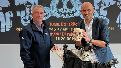 O alcalde do Porriño, durante a presentación da programación do Samaín, destacou a importancia desta festa como exemplo de creatividade, participación e dinamismo cultural no municipio.