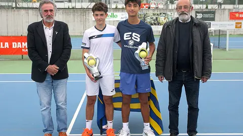 El donostiarra Julen González y el iraní Bardia Majdabadi.