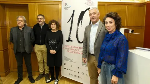 El secretario general de la Lengua participa en la presentación de la gala en la que se entregarán los premios de este proyecto que impulsa la música y poesía gallega-portuguesas.