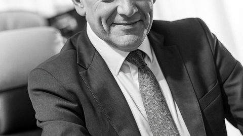 Gonzalo Herrero Mena, presidente del Foro Galicia de AIME y director financiero e interim manager, durante su intervención en la jornada ‘Talento directivo cuando más lo necesitas’, celebrada en la sede de la Confederación de Empresarios de Pontevedra.