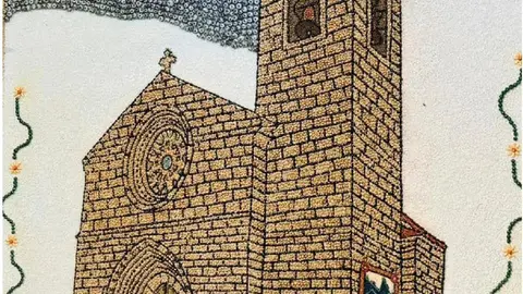 A Igreja Paroquial de S. Tomé de Aguiã, elemento central do património religioso local, alvo de obras de conservação apoiadas pelo Município.