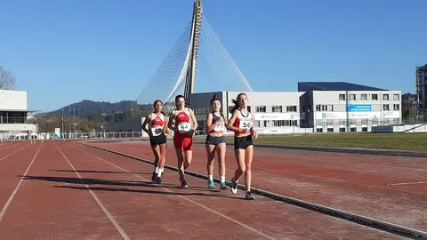 Campeonato de Marcha del año pasado en el CGTD de Pontevedra.