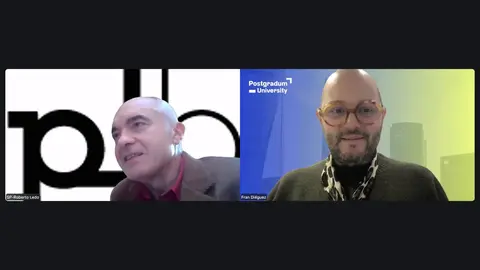 Fran Diéguez, presidente de la III Edición de los Premios Excelencia Farmacéutica, durante la entrevista.