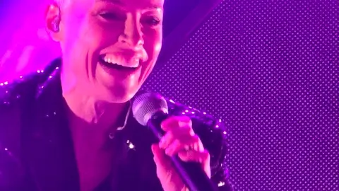 Soraya en concerto no Porriño. R. LEDO.