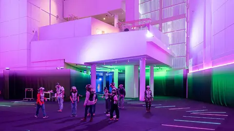 La experiencia inmersiva del Gaiás Oríxenes aspira a obtener uno de los principales premios europeos de arte digital.