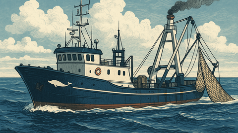 Bacaladero. Ilustración DL-G.