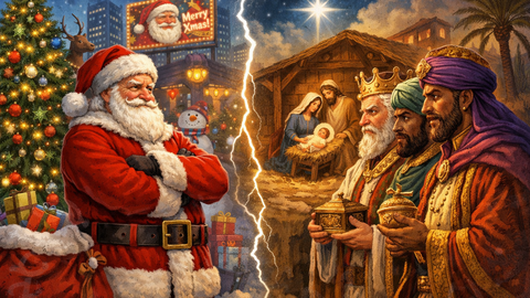 Pap&aacute; Noel ga&ntilde;a terreo no imaxinario do Nadal, mentres os Reis Magos quedan cada vez m&aacute;is afastados da s&uacute;a orixe relixiosa.