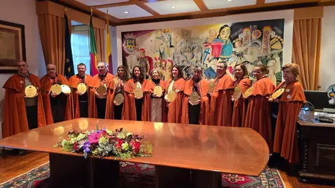 Representantes de los 14 restaurantes certificados de Ponte de Lima. R. LEDO.