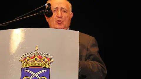 Xes&uacute;s Alonso Montero, en Gondomar, no premio Victoriano Taibo. (2016)