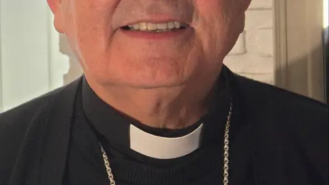 Monse&ntilde;or Gilberto G&oacute;mez, obispo de Abancay (Per&uacute;), durante la entrevista realizada tras su visita &lsquo;ad limina&rsquo; al papa Le&oacute;n XIV.