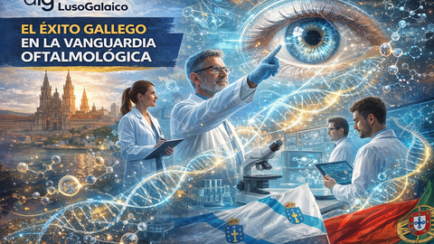 &Eacute;xito gallego en la oftalmolog&iacute;a. Departamento de Infograf&iacute;a DL-G.
