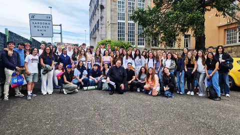 Un total de 95 j&oacute;venes peregrinaron a Madrid con la delegaci&oacute;n de Pastoral Juvenil y Universitaria de la di&oacute;cesis de Tui-Vigo.