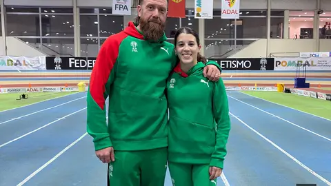 Celina Peneda y su entrenador, Miguel Rios, representar&aacute;n a Portugal en el Torneo Ib&eacute;rico de Pruebas Combinadas al Aire Libre.