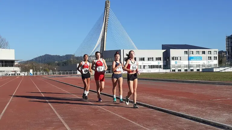 Pontevedra acoge este sábado el XVIII Campeonato Xunta de Galicia de Marcha en Pista de Invierno