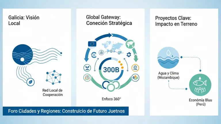 Galicia destaca en Bruselas el papel clave de las autoridades locales en la estrategia europea Global Gateway
