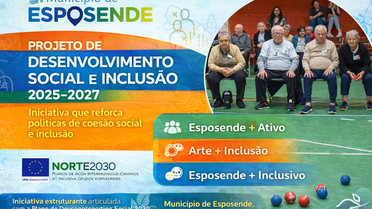 Esposende reforça políticas de inclusão com projeto social estruturante até 2027