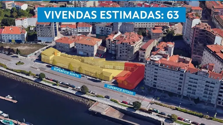 La Xunta anuncia la construcción de 63 nuevas viviendas públicas en la avenida de Uruguay, en Pontevedra
