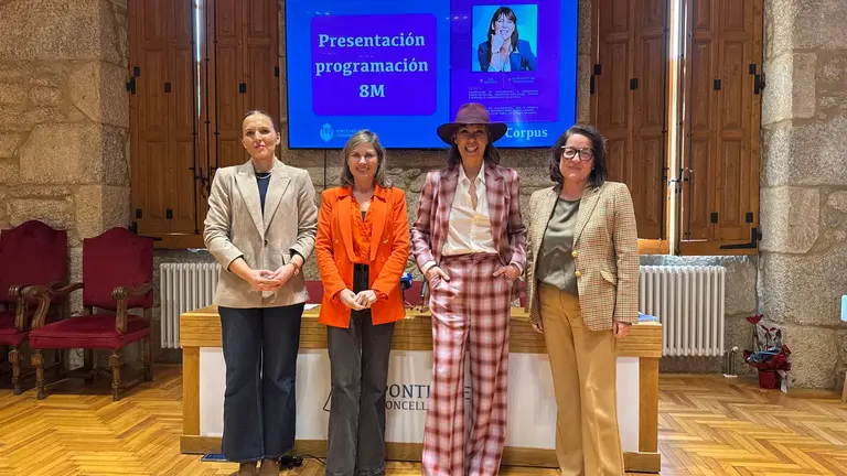 Ponteareas abre a programación do 8M con Mabel Lozano e reforza o seu compromiso contra a violencia machista