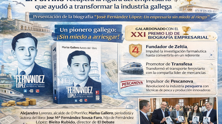 La vida del empresario que impulsó Zeltia y Pescanova llega a las librerías