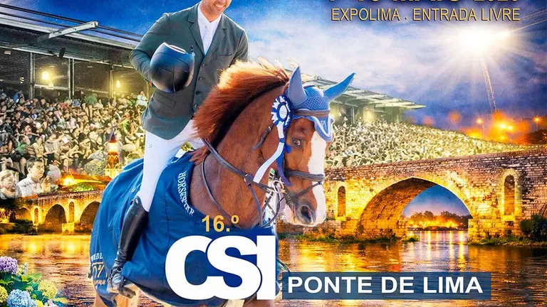 El Concurso de Saltos Internacional de Ponte de Lima presenta el cartel oficial de su edición 2026