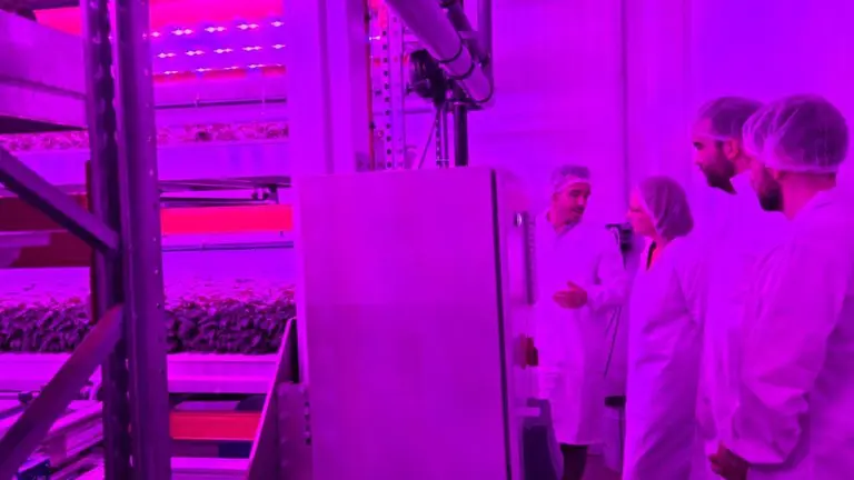 La Xunta destaca la apuesta por la innovación de Néboda Farms en su visita a sus instalaciones en Vigo