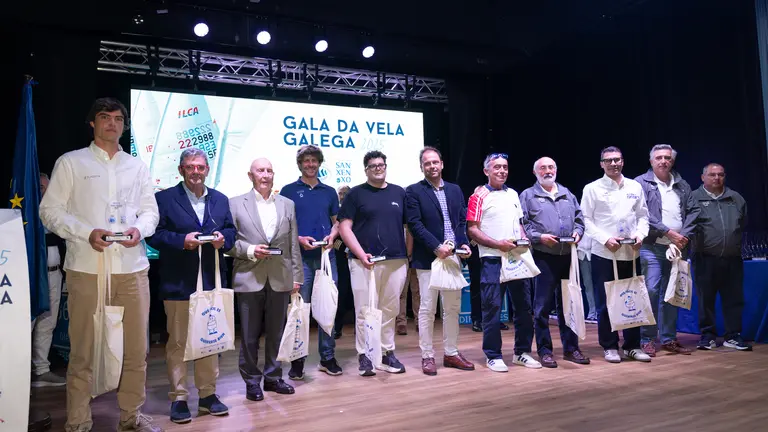 La vela gallega celebra su gran noche en Sanxenxo con la Gala da Vela Galega 2025