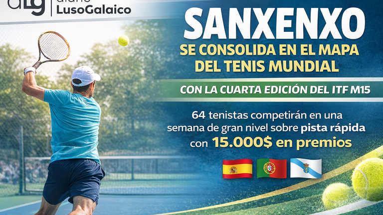 Sanxenxo se consolida en el mapa del tenis mundial con la cuarta edición del ITF M15