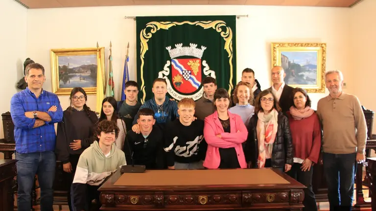 Arcos de Valdevez refuerza su proyección internacional con la visita de estudiantes Erasmus de Badajoz