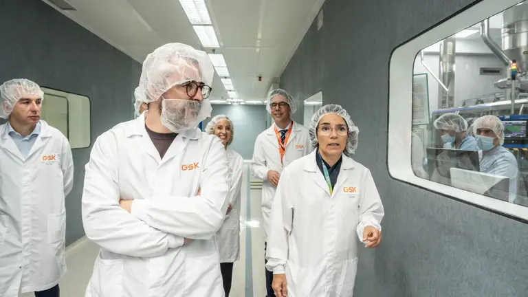GSK refuerza su planta de Aranda con una nueva zona logística automatizada y más inversión en I+D