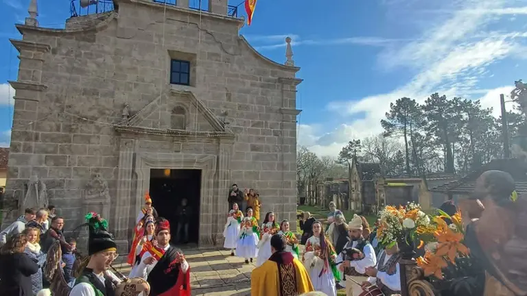 Riofrío, a parroquia onde o Tea garda memoria, festa e natureza