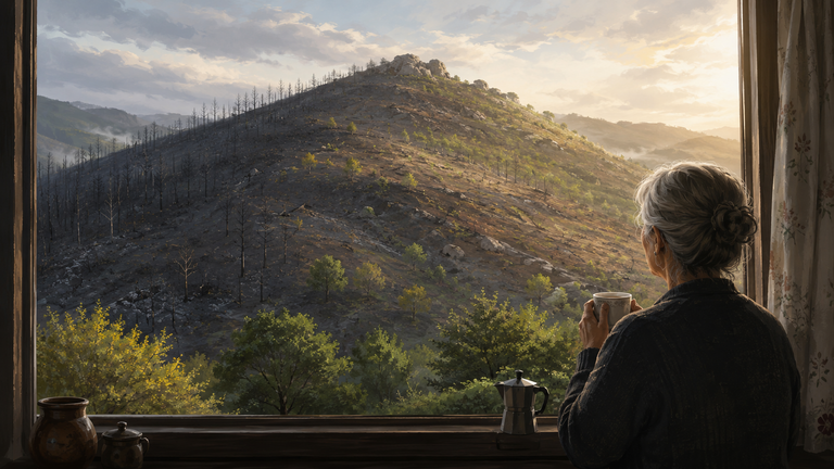 Paradella, o monte que tamén nos mira