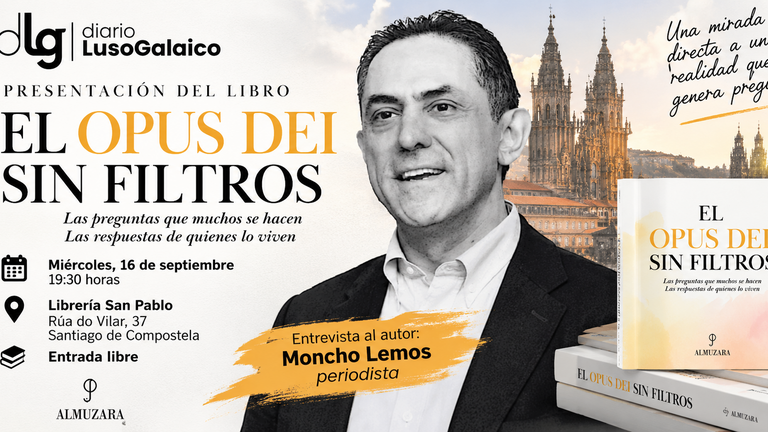 Jack Valero lleva a Santiago 'El Opus Dei sin filtros': preguntas directas y respuestas desde dentro