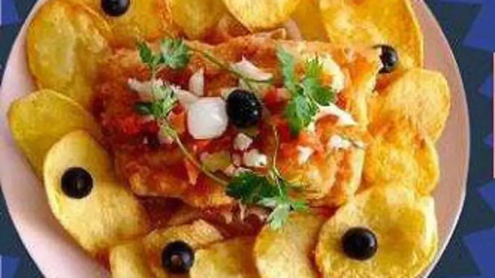 Bacalhau de cebolada.