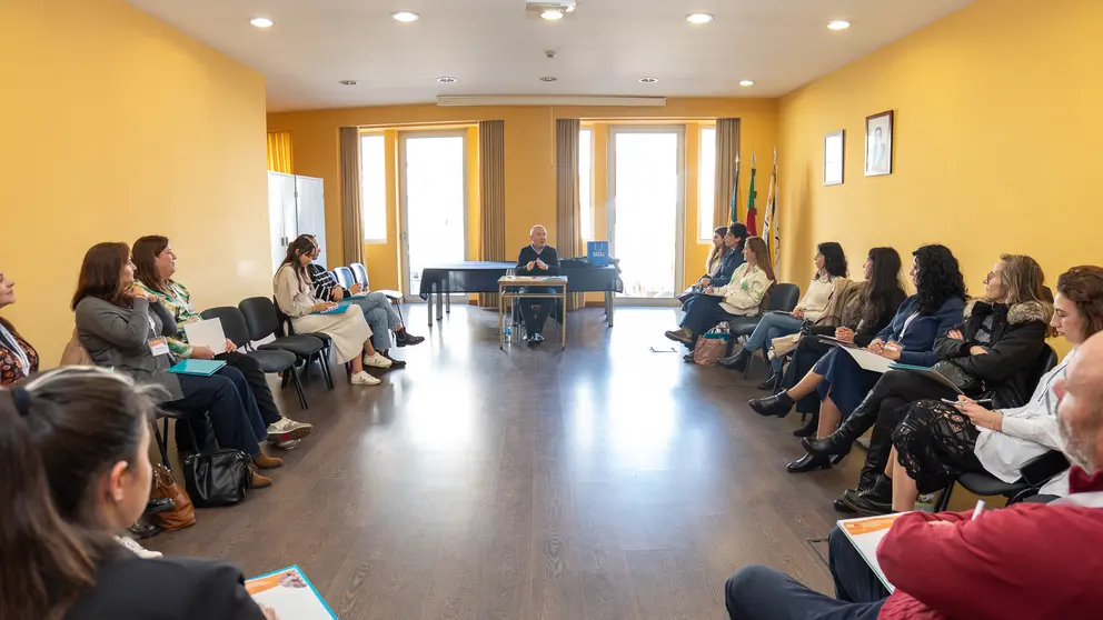 A vereadora Fátima Escrivães durante a abertura do II Encontro de Boas Práticas na Promoção do Envelhecimento Ativo e Saudável, que decorreu em Esposende.