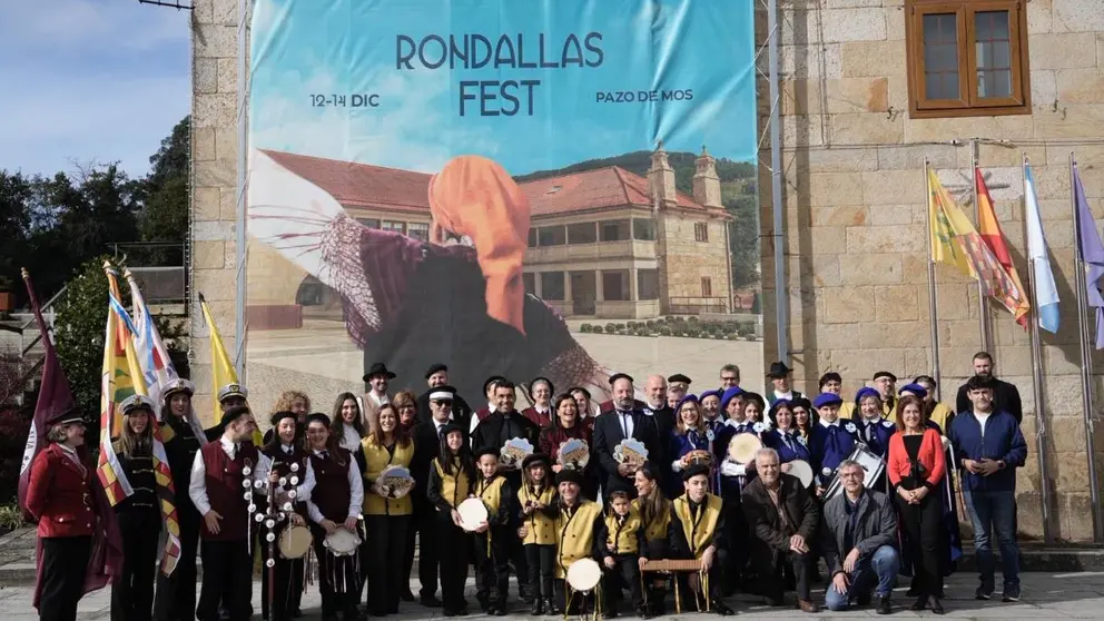 Imagen del anuncio del programa del Rondallas Fest, que incluye exposición, coloquio con el equipo del film Rondallas y actuaciones de 17 agrupaciones federadas.